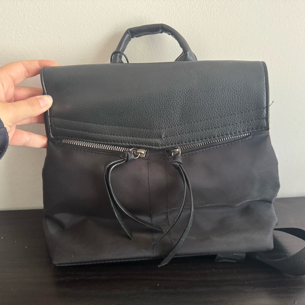 Botkier Black New York Trigger Mini Backpack